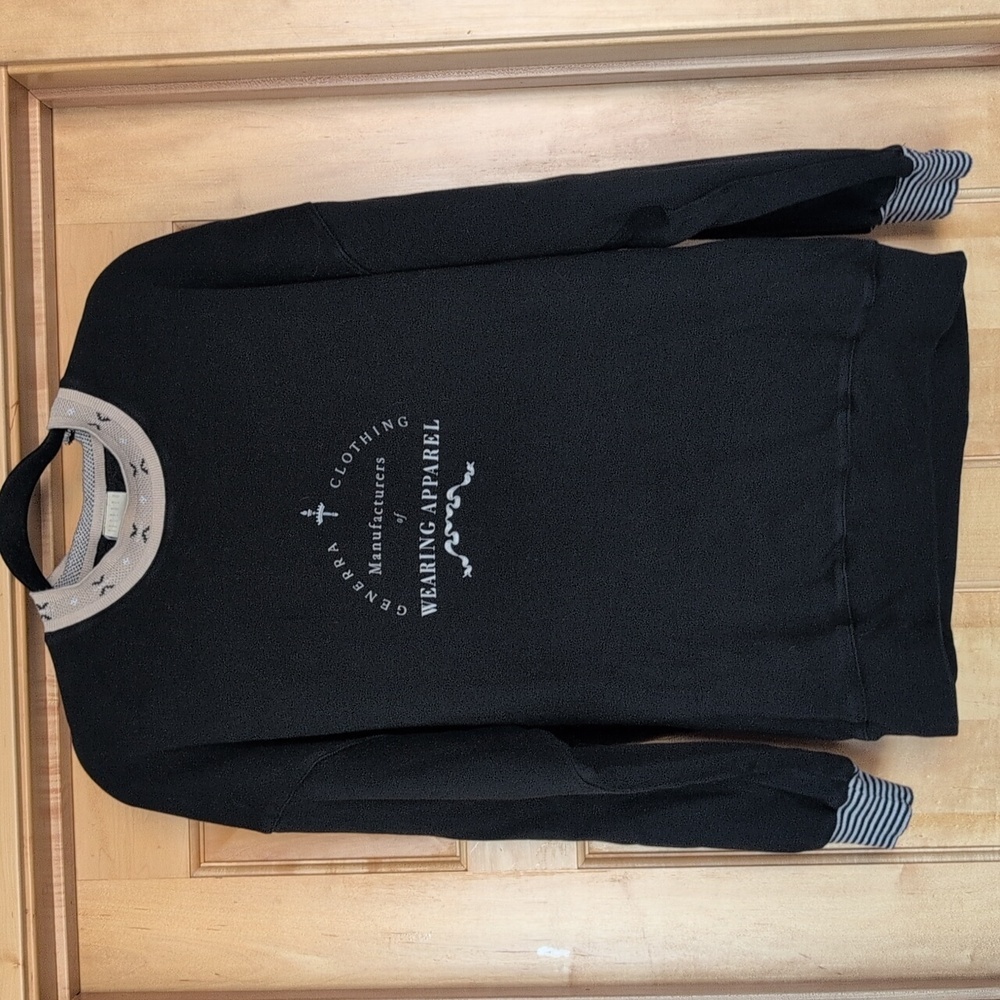 Generra clothing mock neck sweatshirt